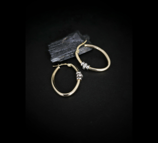 Zlaté náušnice Galilea