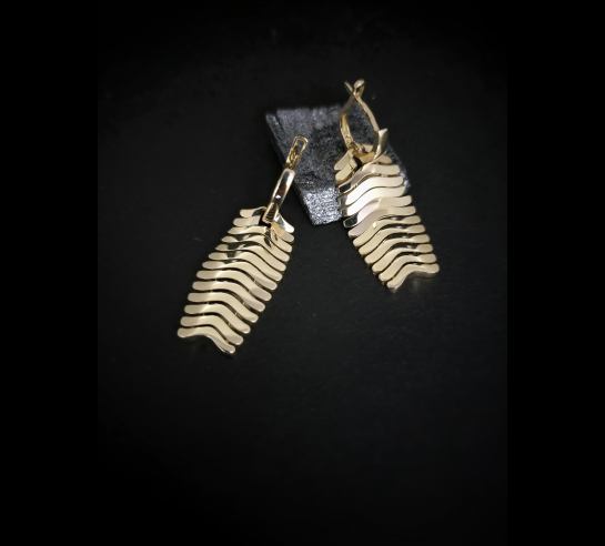 Zlaté náušnice Giana