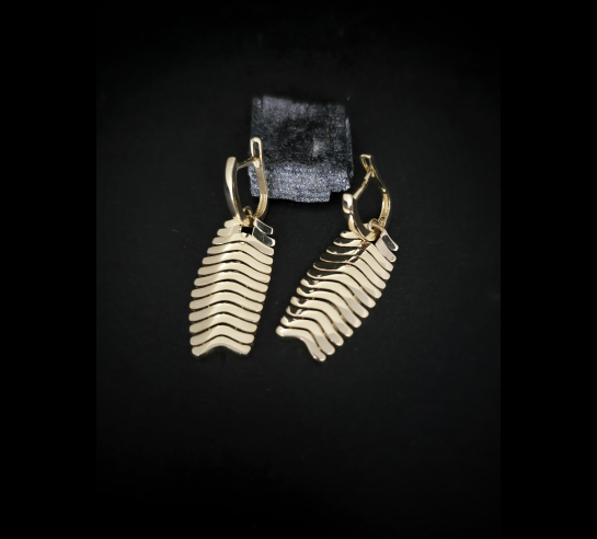 Zlaté náušnice Giana