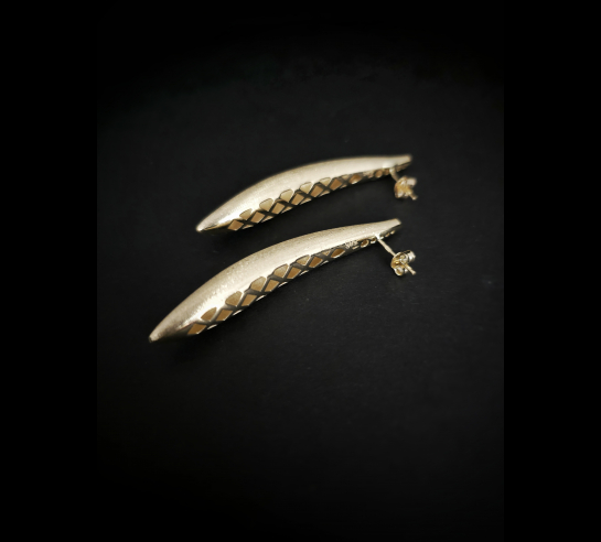 Zlaté náušnice Greta