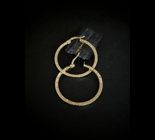 Zlaté náušnice Jasmine