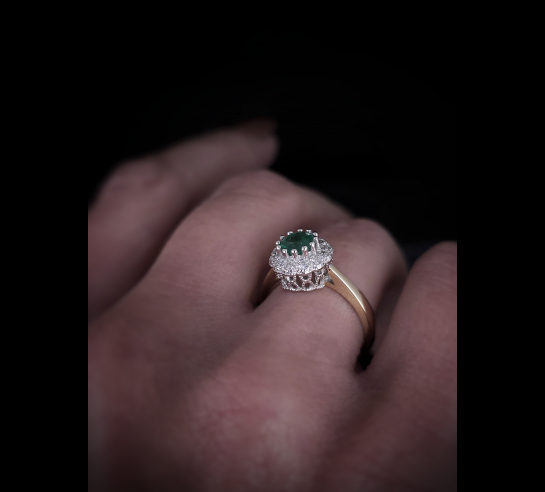 Zlatý Briliantový prsteň