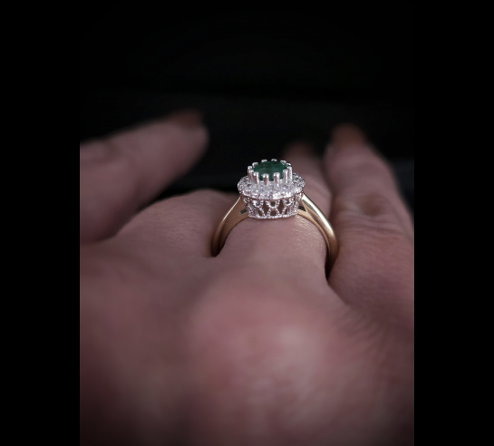 Zlatý Briliantový prsteň