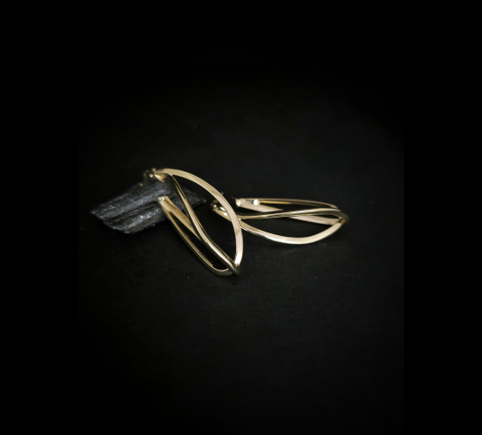 Zlaté náušnice Harmi