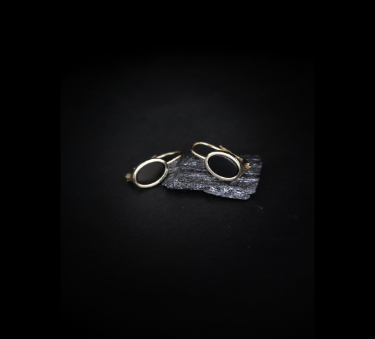 Zlaté náušnice Hatt