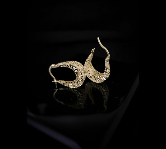 Zlaté náušnice Kamiyah