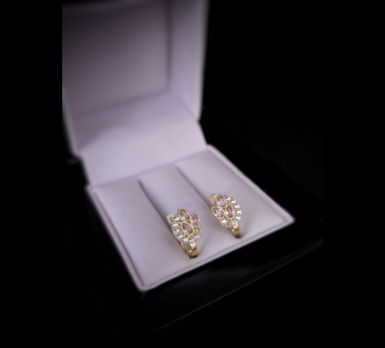 Zlaté náušnice Olap