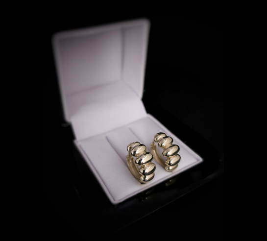 Zlaté náušnice Paloma