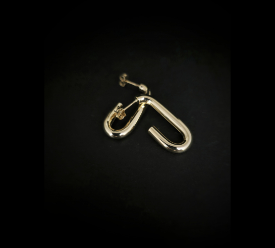 Zlaté náušnice Olimp