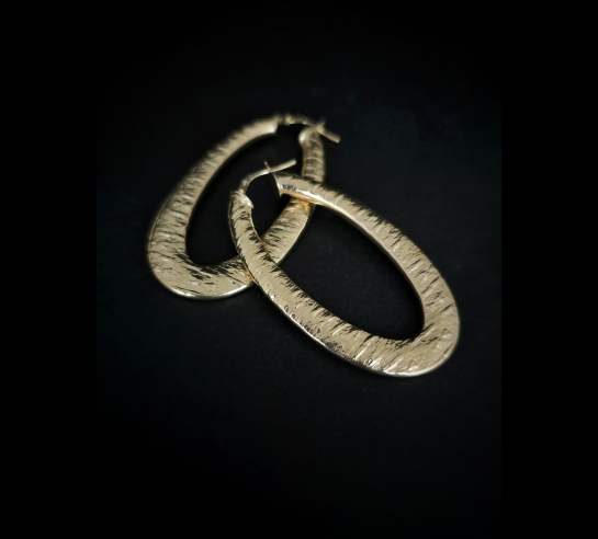 Zlaté náušnice Alden