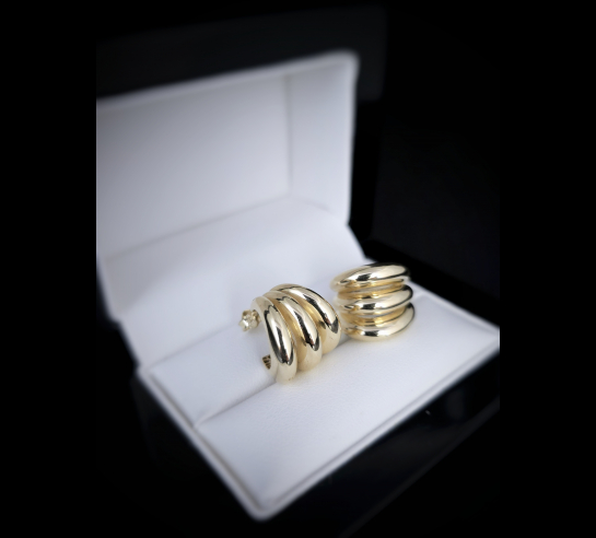 Zlaté náušnice Alla