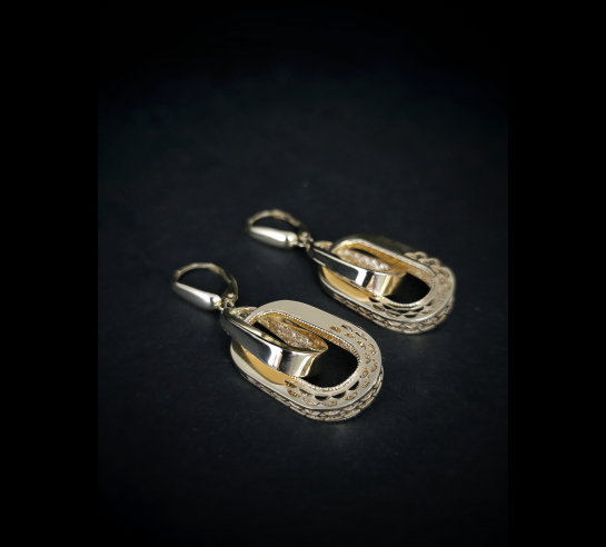 Zlaté náušnice Bennet