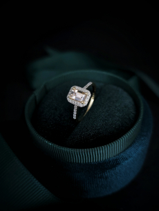 Briliantový prsteň s... 2