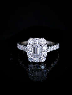 Briliantový prsteň Celestial