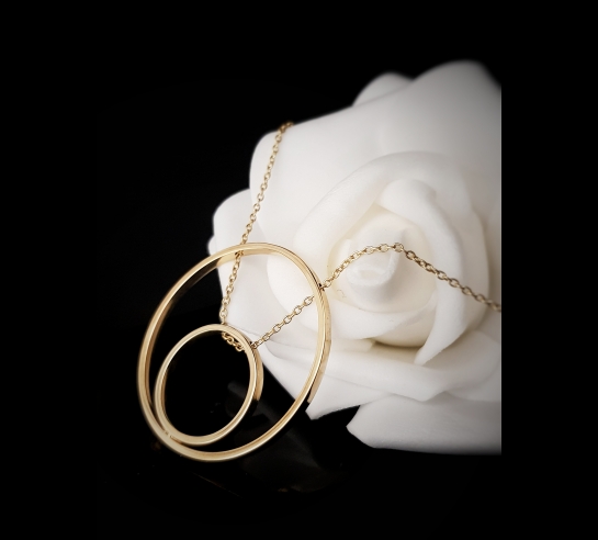 Zlatá celebrit retiazka Beid