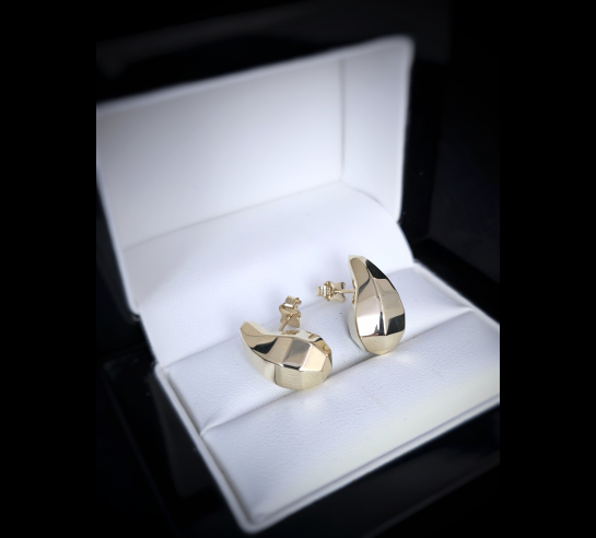 Zlaté náušnice Anabelle