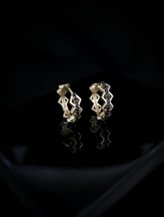 Zlaté náušnice Timi 2