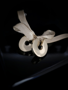 Zlaté náušnice Zara