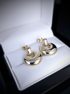 Zlaté náušnice Debora