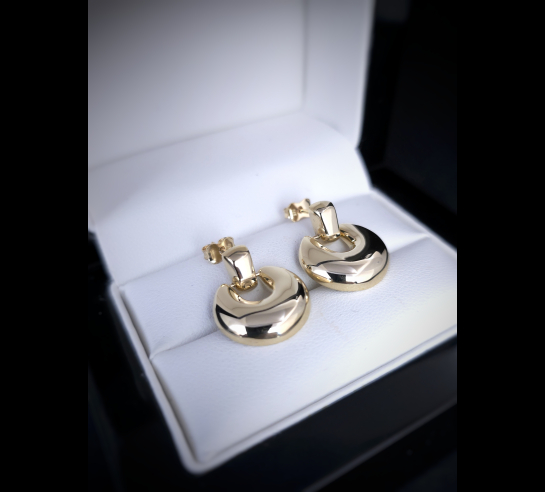 Zlaté náušnice Debora