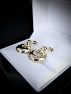 Zlaté náušnice Debora 2