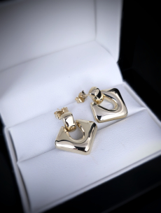 Zlaté náušnice Minor