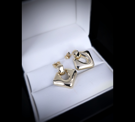 Zlaté náušnice Minor