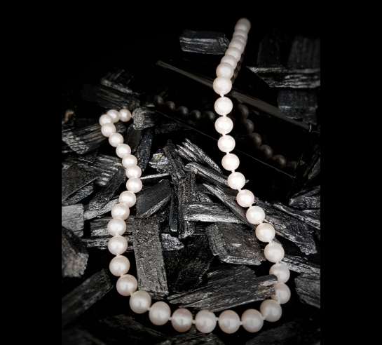 Luxusný perlový náhrdelník